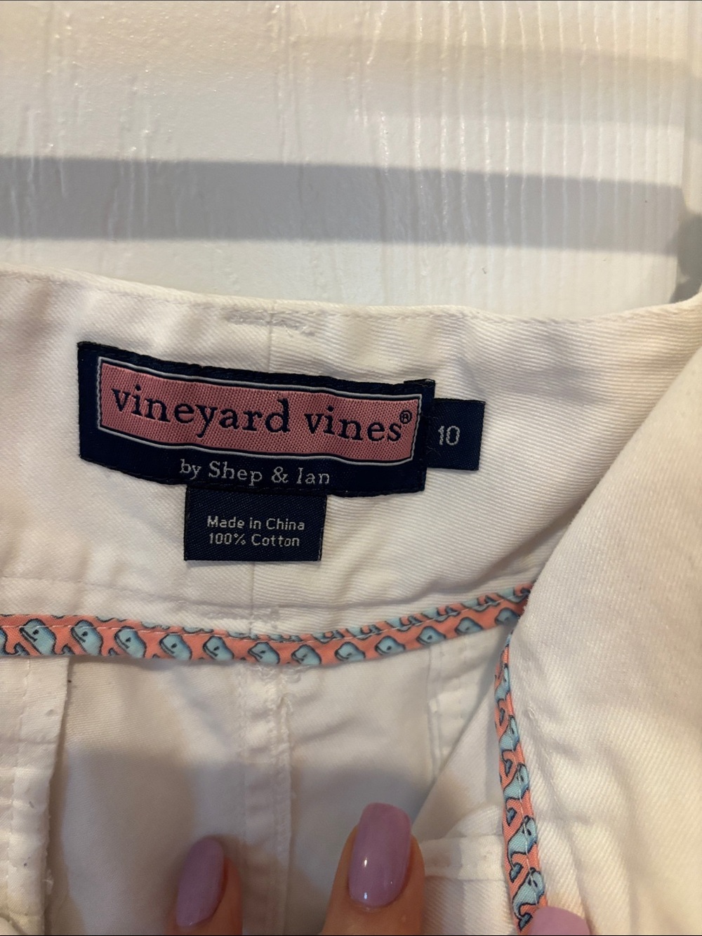Vineyard Vines White Cotton Skirt - Picture 2 of 5
